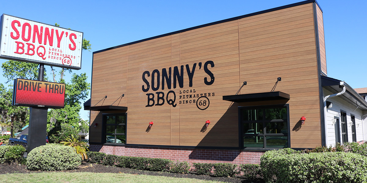 exterior storefront and signage